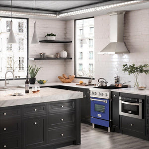 ZLINE 24 in. 2.8 cu. ft. Legacy Induction Range with 4 Element Cooktop and Electric Convection Oven in Stainless Steel (RAIND-24)