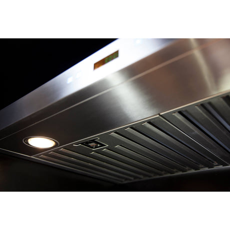 Forno 36-Inch Siena Wall Mount Range Hood in Stainless Steel with 450 CFM Motor (FRHWM5084-36)
