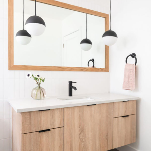 Artos Opera Single Hole Bathroom Faucet Matte Black – Lifestyle