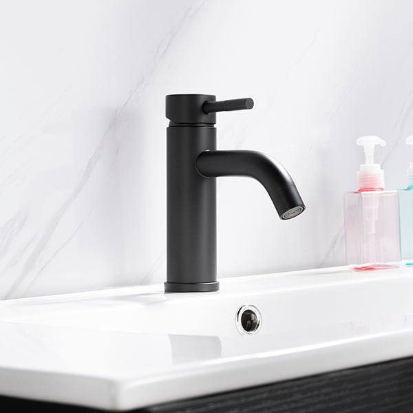 Artos Opera Single Hole Bathroom Faucet Matte Black – Lifestyle