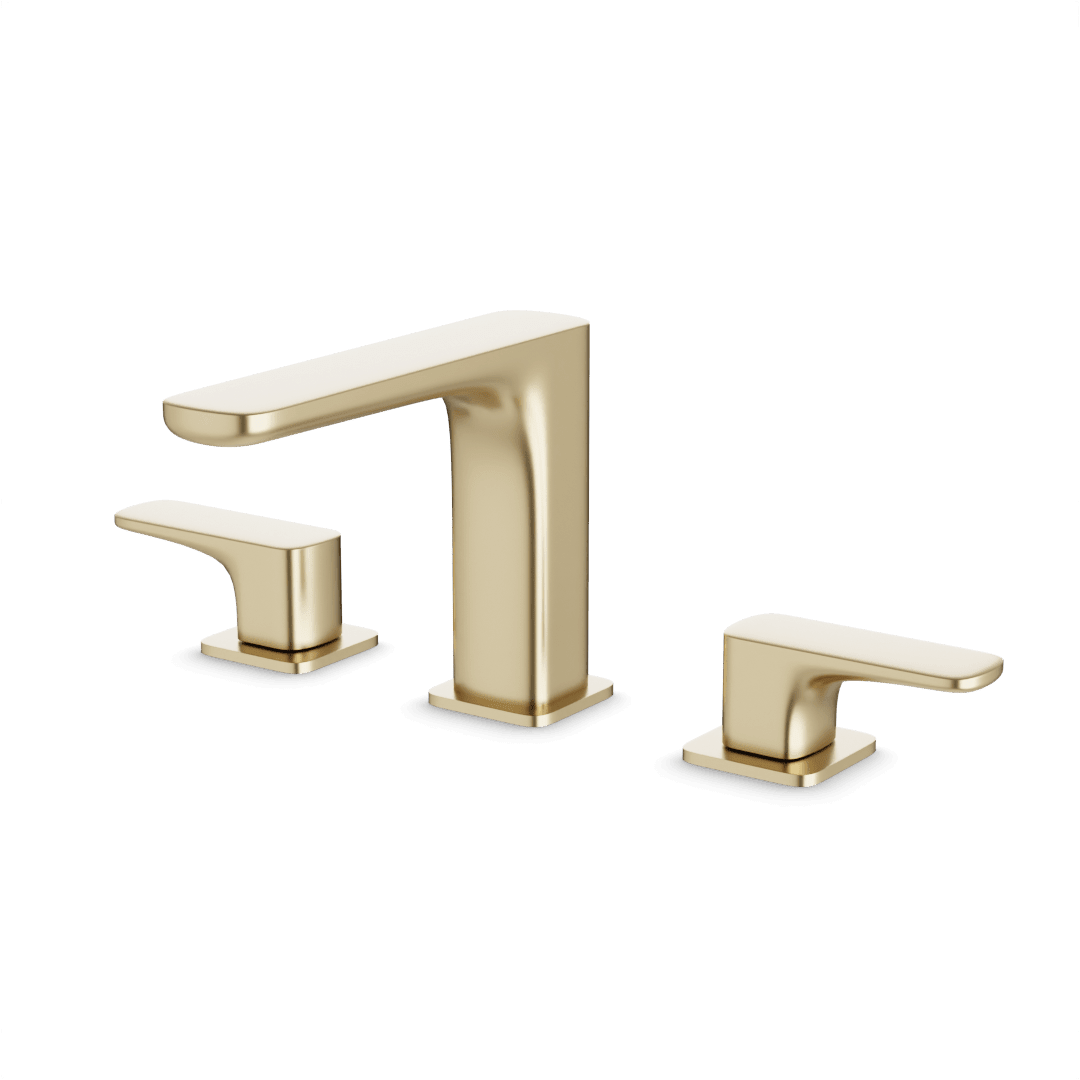 Artos Harmony 3-Hole Deck Mount Tub Filler Satin Brass – FS412SB