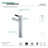 Kaiser FS8415DKL Single-Handle 1-Hole Deck Mount Vessel Faucet, Oil Rubbed Bronze