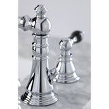 Duchess FSC1971AKL Two-Handle 3-Hole Deck Mount Widespread Bathroom Faucet with Pop-Up Drain, Polished Chrome