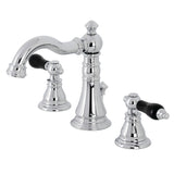 Duchess FSC1971AKL Two-Handle 3-Hole Deck Mount Widespread Bathroom Faucet with Pop-Up Drain, Polished Chrome