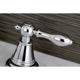 English Classic FSC1971AL Two-Handle 3-Hole Deck Mount Widespread Bathroom Faucet with Pop-Up Drain, Polished Chrome