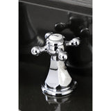 Metropolitan FSC1971BX Two-Handle 3-Hole Deck Mount Widespread Bathroom Faucet with Pop-Up Drain, Polished Chrome