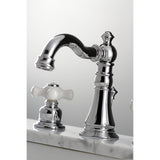 American Classic FSC1971PX Two-Handle 3-Hole Deck Mount Widespread Bathroom Faucet with Pop-Up Drain, Polished Chrome