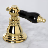 Duchess FSC1972AKL Two-Handle 3-Hole Deck Mount Widespread Bathroom Faucet with Pop-Up Drain, Polished Brass