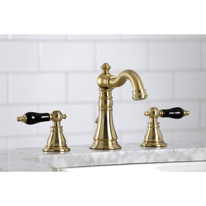 Duchess FSC1973AKL Two-Handle 3-Hole Deck Mount Widespread Bathroom Faucet with Brass Pop-Up, Brushed Brass