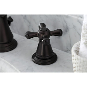 American Classic FSC1975AAX Two-Handle 3-Hole Deck Mount Widespread Bathroom Faucet with Pop-Up Drain, Oil Rubbed Bronze
