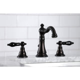 Duchess FSC1975AKL Two-Handle 3-Hole Deck Mount Widespread Bathroom Faucet with Pop-Up Drain, Oil Rubbed Bronze