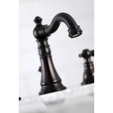 Duchess FSC1975AKL Two-Handle 3-Hole Deck Mount Widespread Bathroom Faucet with Pop-Up Drain, Oil Rubbed Bronze