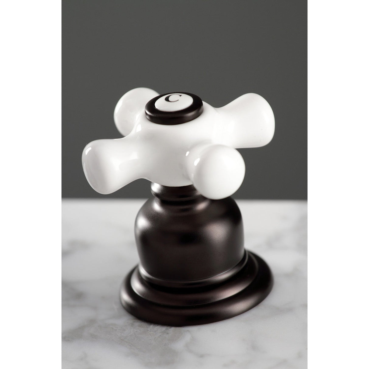 American Classic FSC1975PX Two-Handle 3-Hole Deck Mount Widespread Bathroom Faucet with Pop-Up Drain, Oil Rubbed Bronze