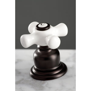 American Classic FSC1975PX Two-Handle 3-Hole Deck Mount Widespread Bathroom Faucet with Pop-Up Drain, Oil Rubbed Bronze