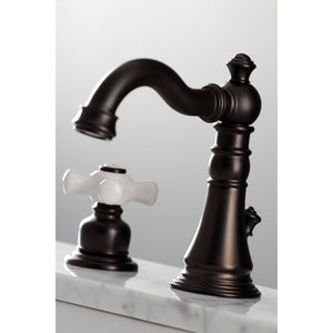 American Classic FSC1975PX Two-Handle 3-Hole Deck Mount Widespread Bathroom Faucet with Pop-Up Drain, Oil Rubbed Bronze