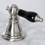 Duchess FSC1978AKL Two-Handle 3-Hole Deck Mount Widespread Bathroom Faucet with Pop-Up Drain, Brushed Nickel