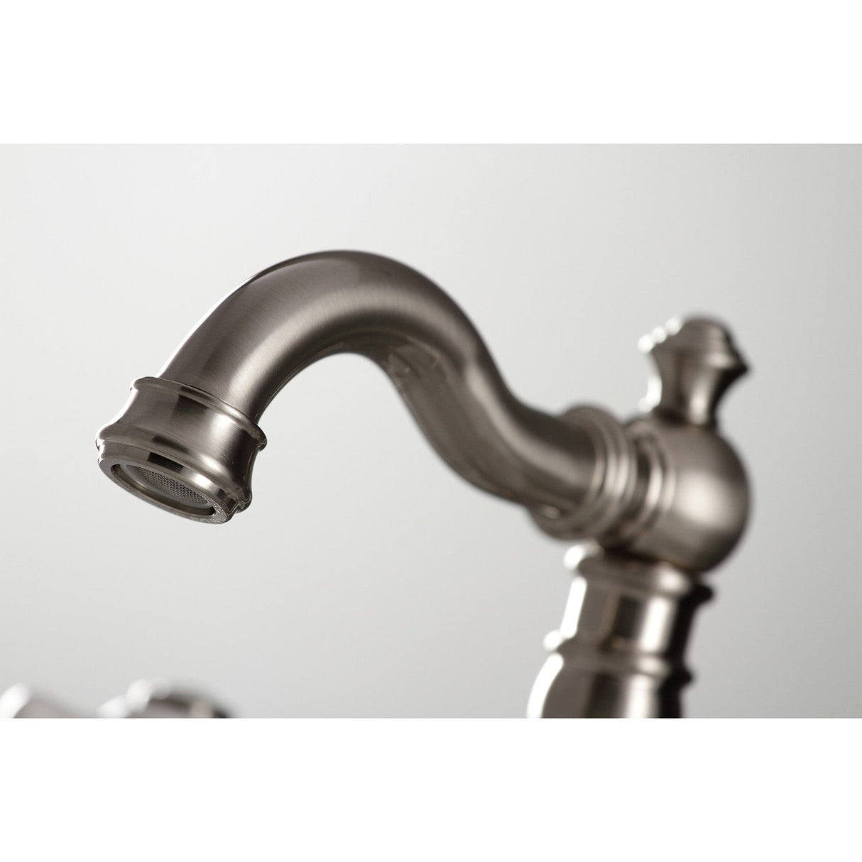 American Classic FSC1978PX Two-Handle 3-Hole Deck Mount Widespread Bathroom Faucet with Pop-Up Drain, Brushed Nickel