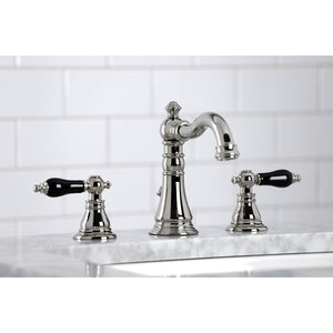 Duchess FSC1979AKL Two-Handle 3-Hole Deck Mount Widespread Bathroom Faucet with Brass Pop-Up, Polished Nickel