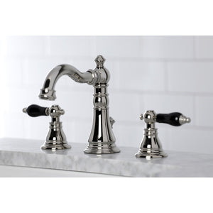Duchess FSC1979AKL Two-Handle 3-Hole Deck Mount Widespread Bathroom Faucet with Brass Pop-Up, Polished Nickel