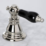 Duchess FSC1979AKL Two-Handle 3-Hole Deck Mount Widespread Bathroom Faucet with Brass Pop-Up, Polished Nickel