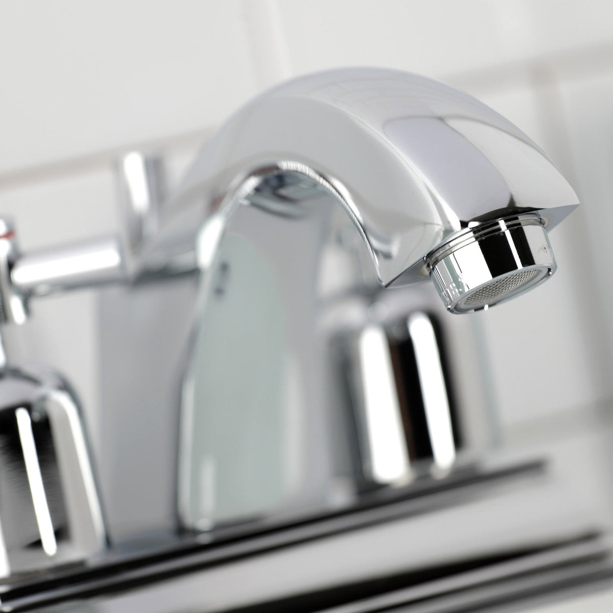 Concord FSC4641DX Two-Handle 3-Hole Deck Mount 4" Centerset Bathroom Faucet with Pop-Up Drain, Polished Chrome