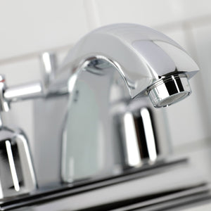 Concord FSC4641DX Two-Handle 3-Hole Deck Mount 4" Centerset Bathroom Faucet with Pop-Up Drain, Polished Chrome