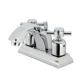 Concord FSC4641DX Two-Handle 3-Hole Deck Mount 4" Centerset Bathroom Faucet with Pop-Up Drain, Polished Chrome