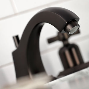 Millennium FSC4685ZX Two-Handle 3-Hole Deck Mount Widespread Bathroom Faucet with Pop-Up Drain, Oil Rubbed Bronze