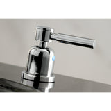 Concord FSC8921DL Two-Handle 3-Hole Deck Mount Widespread Bathroom Faucet with Pop-Up Drain, Polished Chrome