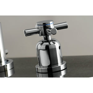 Concord FSC8921DX Two-Handle 3-Hole Deck Mount Widespread Bathroom Faucet with Pop-Up Drain, Polished Chrome