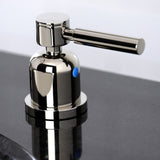 Concord FSC8929DL Two-Handle 3-Hole Deck Mount Widespread Bathroom Faucet with Pop-Up Drain, Polished Nickel