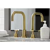 Kaiser FSC8933CKL Two-Handle 3-Hole Deck Mount Widespread Bathroom Faucet with Pop-Up Drain, Brushed Brass