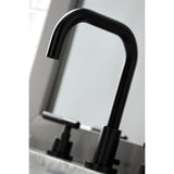 Kaiser FSC8935CKL Two-Handle 3-Hole Deck Mount Widespread Bathroom Faucet with Pop-Up Drain, Oil Rubbed Bronze