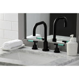 Kaiser FSC8935CKL Two-Handle 3-Hole Deck Mount Widespread Bathroom Faucet with Pop-Up Drain, Oil Rubbed Bronze