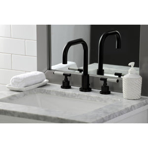 Kaiser FSC8935CKL Two-Handle 3-Hole Deck Mount Widespread Bathroom Faucet with Pop-Up Drain, Oil Rubbed Bronze