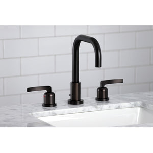 Centurion FSC8935EFL Two-Handle 3-Hole Deck Mount Widespread Bathroom Faucet with Pop-Up Drain, Oil Rubbed Bronze