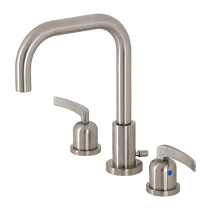 Centurion FSC8938EFL Two-Handle 3-Hole Deck Mount Widespread Bathroom Faucet with Pop-Up Drain, Brushed Nickel