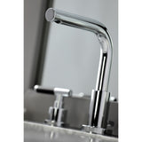Kaiser FSC8951CKL Two-Handle 3-Hole Deck Mount Widespread Bathroom Faucet with Pop-Up Drain, Polished Chrome