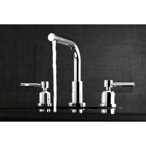 Concord FSC8951DL Two-Handle 3-Hole Deck Mount Widespread Bathroom Faucet with Pop-Up Drain, Polished Chrome