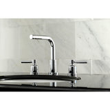 Concord FSC8951DL Two-Handle 3-Hole Deck Mount Widespread Bathroom Faucet with Pop-Up Drain, Polished Chrome