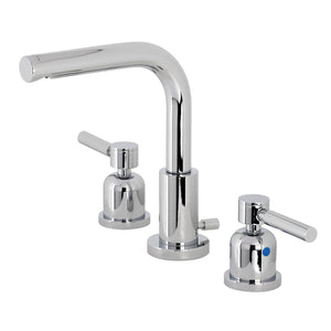 Concord FSC8951DL Two-Handle 3-Hole Deck Mount Widespread Bathroom Faucet with Pop-Up Drain, Polished Chrome