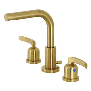 Centurion FSC8953EFL Two-Handle 3-Hole Deck Mount Widespread Bathroom Faucet with Pop-Up Drain, Brushed Brass