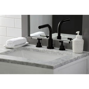 Kaiser FSC8955CKL Two-Handle 3-Hole Deck Mount Widespread Bathroom Faucet with Pop-Up Drain, Oil Rubbed Bronze