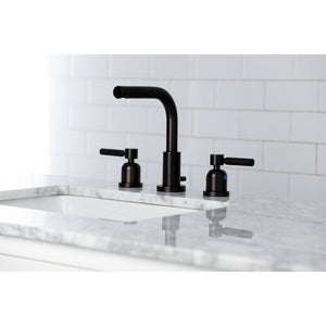 Kaiser FSC8955DKL Two-Handle 3-Hole Deck Mount Widespread Bathroom Faucet with Pop-Up Drain, Oil Rubbed Bronze