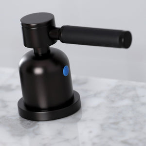 Kaiser FSC8955DKL Two-Handle 3-Hole Deck Mount Widespread Bathroom Faucet with Pop-Up Drain, Oil Rubbed Bronze