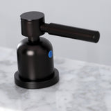 Concord FSC8955DL Two-Handle 3-Hole Deck Mount Widespread Bathroom Faucet with Pop-Up Drain, Oil Rubbed Bronze