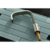 Meridian FSC8968NQL Two-Handle 3-Hole Deck Mount Widespread Bathroom Faucet with Pop-Up Drain, Brushed Nickel