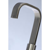 Meridian FSC8968NQL Two-Handle 3-Hole Deck Mount Widespread Bathroom Faucet with Pop-Up Drain, Brushed Nickel