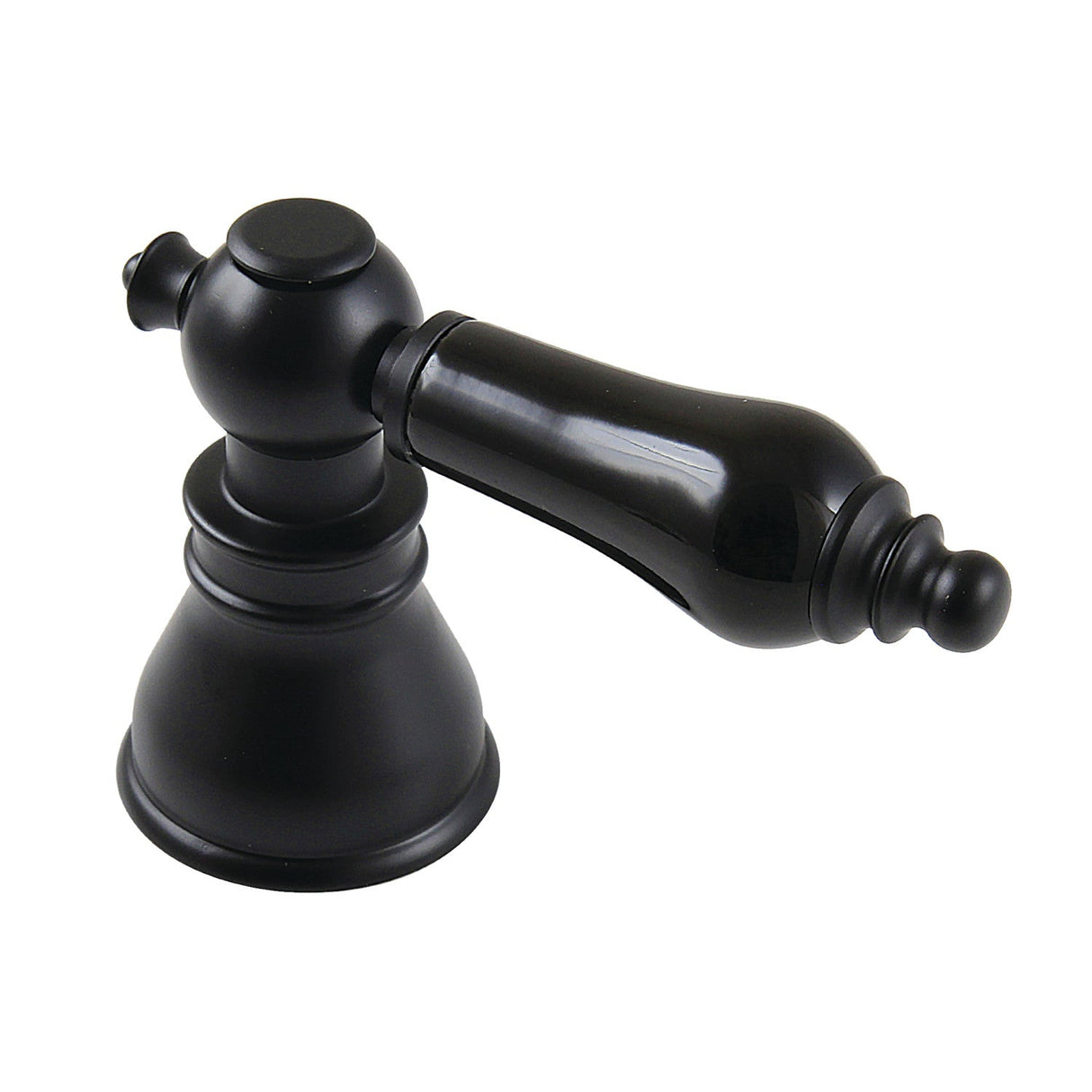 FSCDH1970AKL Black Porcelain Lever Diverter Handle, Matte Black