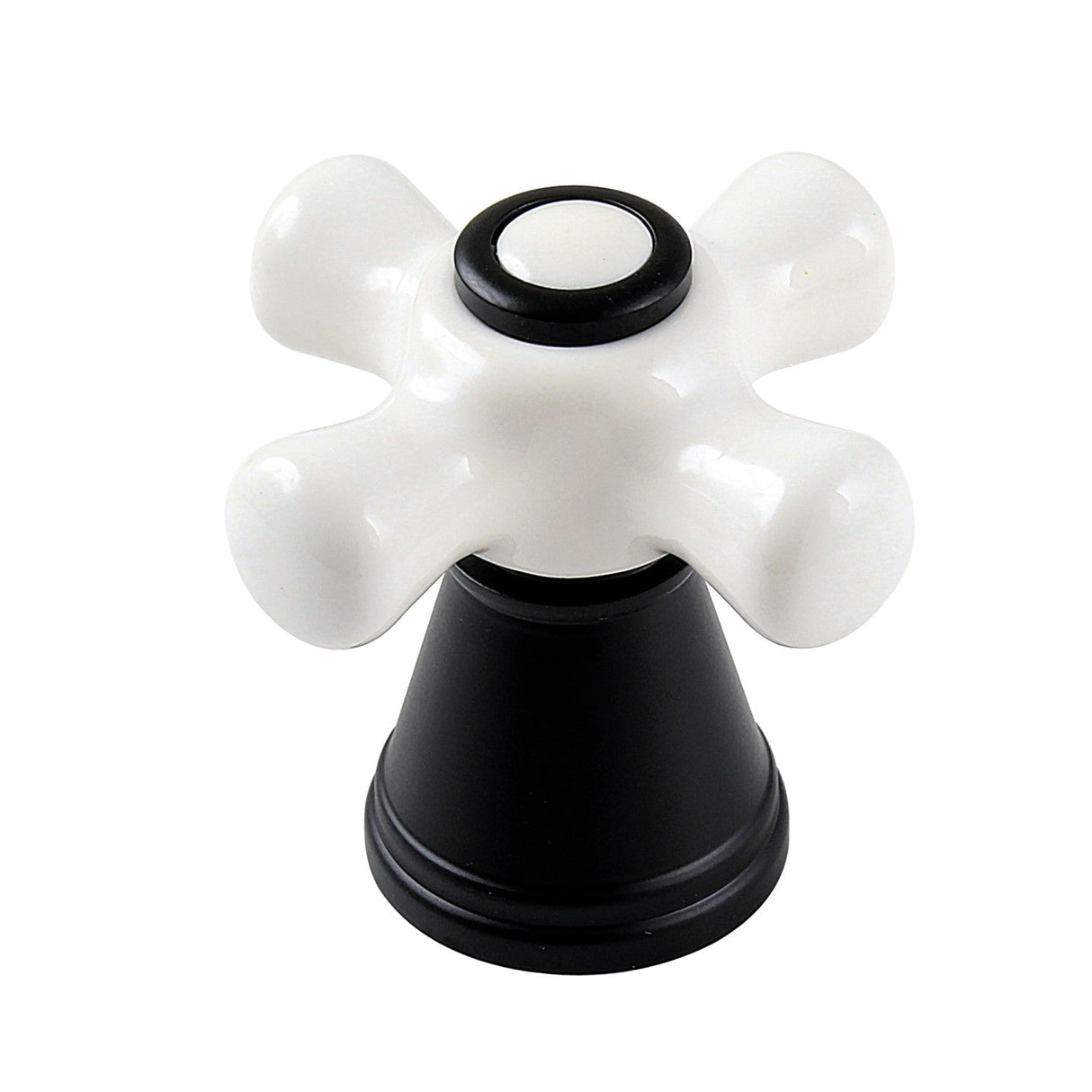 FSCDH1970APX Porcelain Cross Diverter Handle, Matte Black